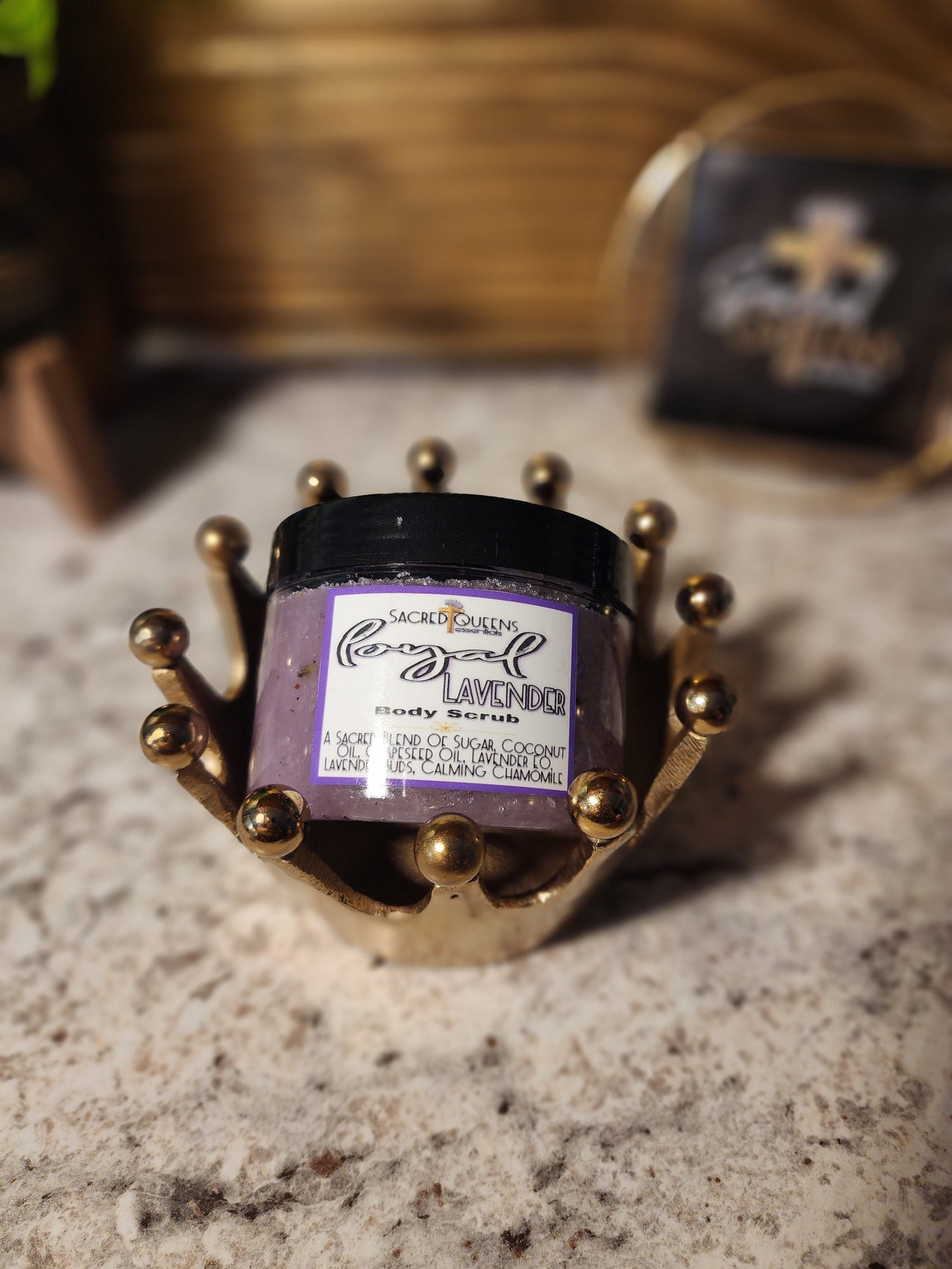 Loyal Lavender Natural Body Scrub