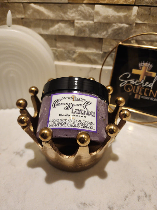Loyal Lavender Natural Body Scrub