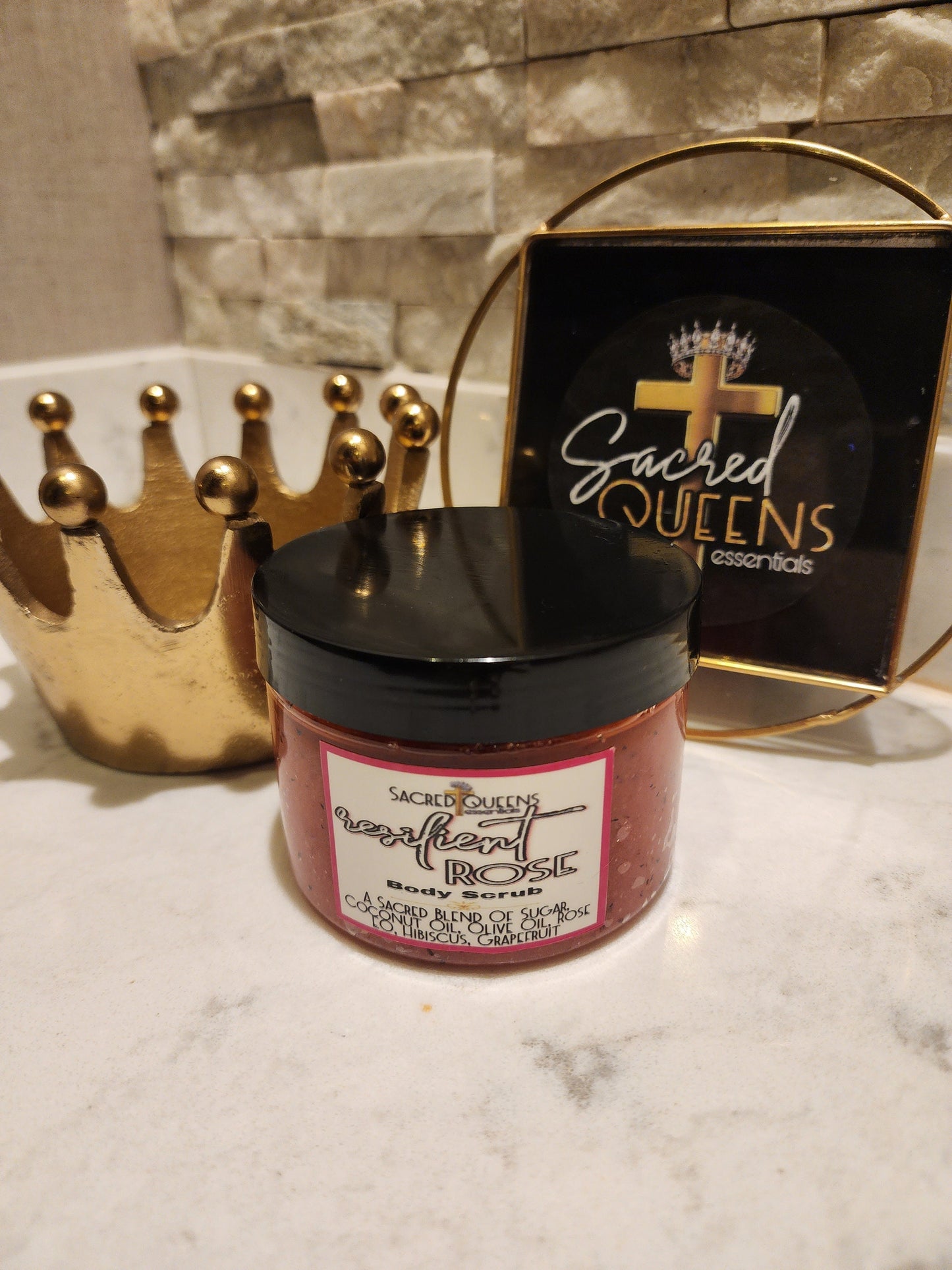 Resilient Rose Natural Body Scrub