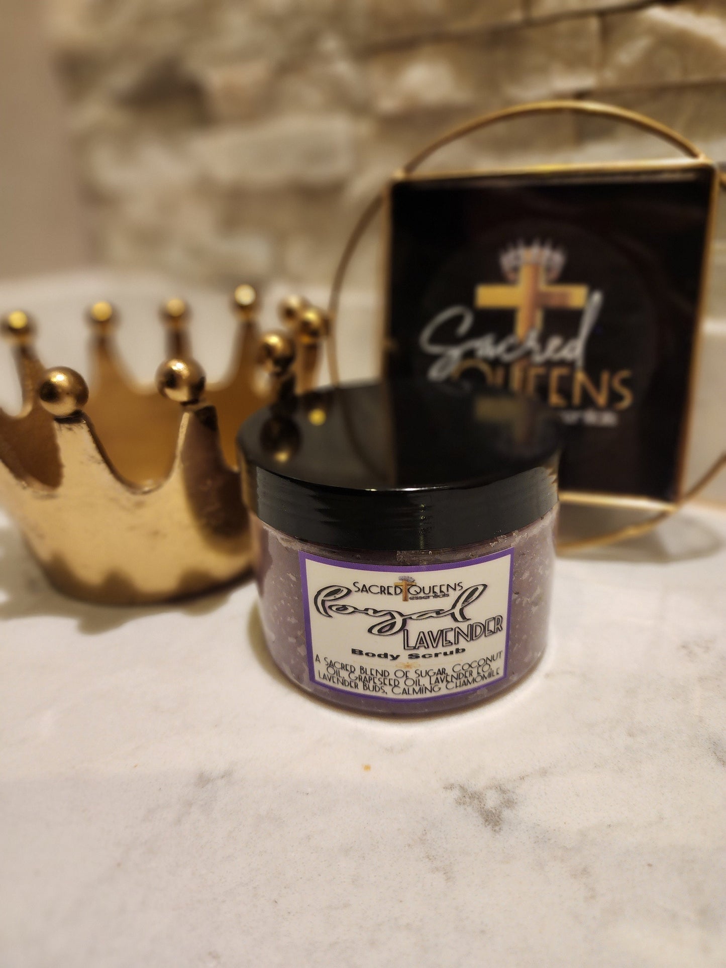 Loyal Lavender Natural Body Scrub