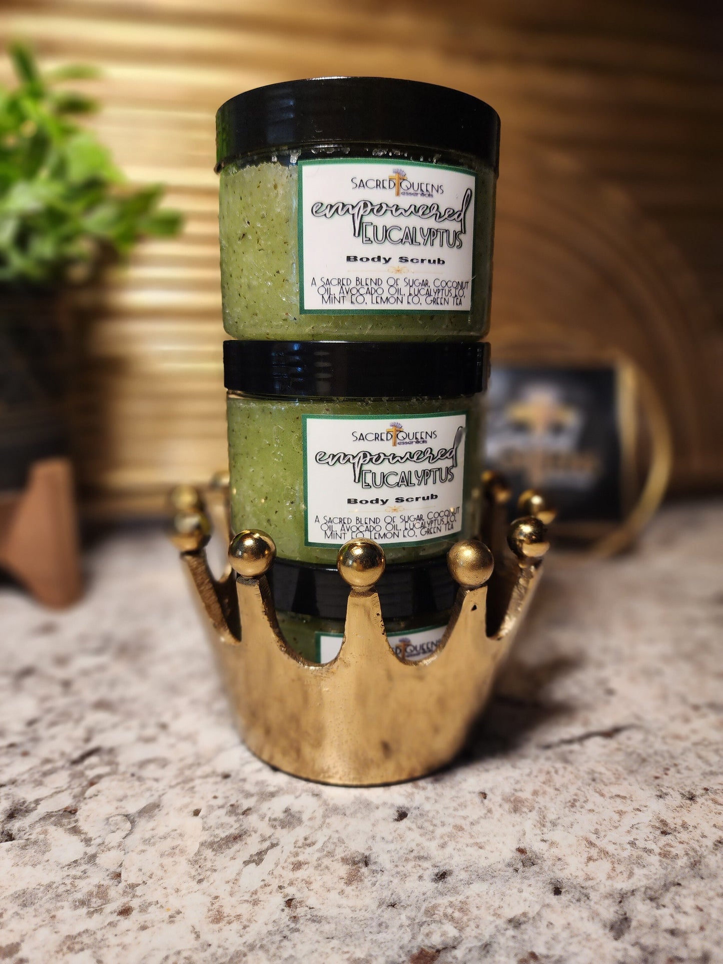Empowered Eucalyptus Natural Body Scrub