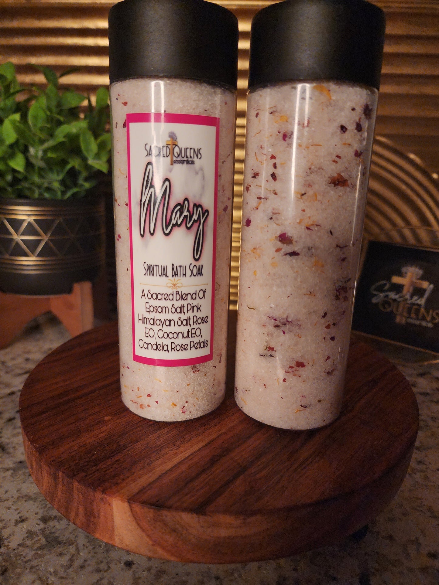 (Mary) Sacred Rose Bath Soak