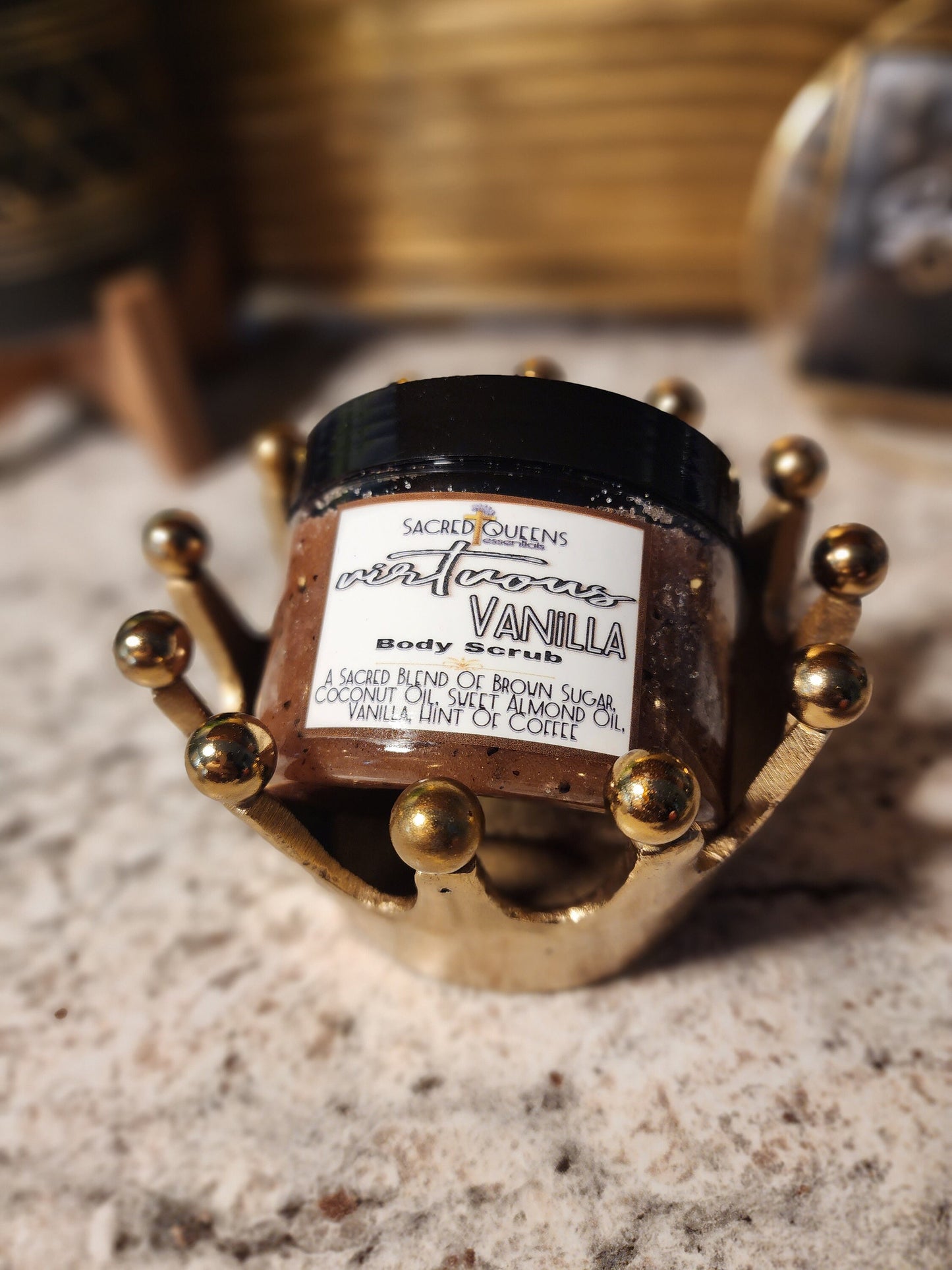 Virtuous Vanilla Natural Body Scrub