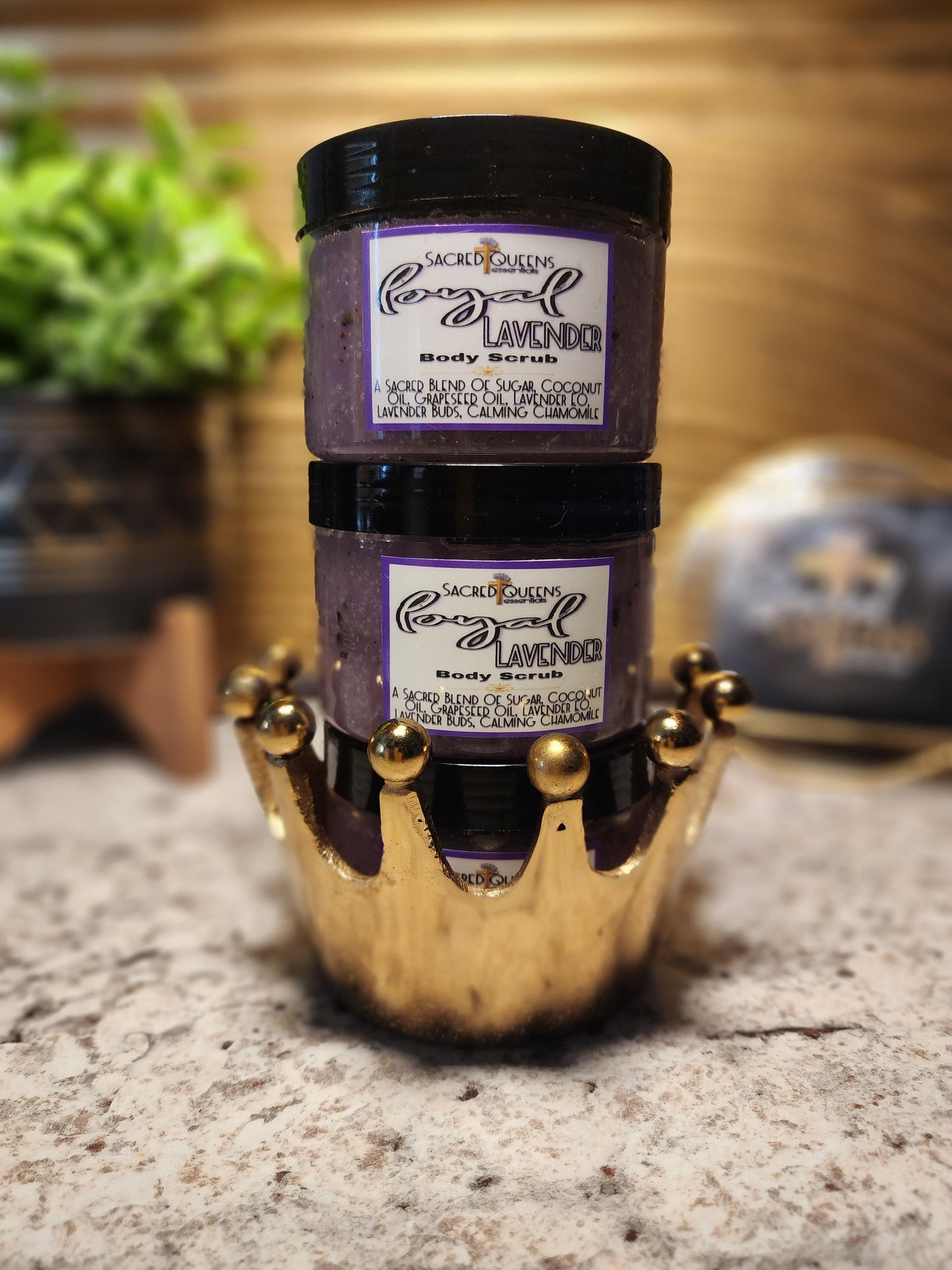 Loyal Lavender Natural Body Scrub